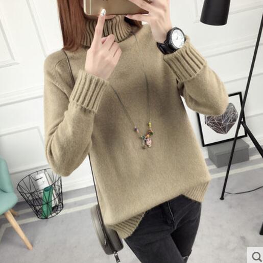 Pull Long Manches Matelassé Style Coréen Femme.