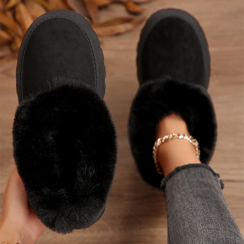 Bottes D'Hiver en Coton Femme - Intérieur & Extérieur