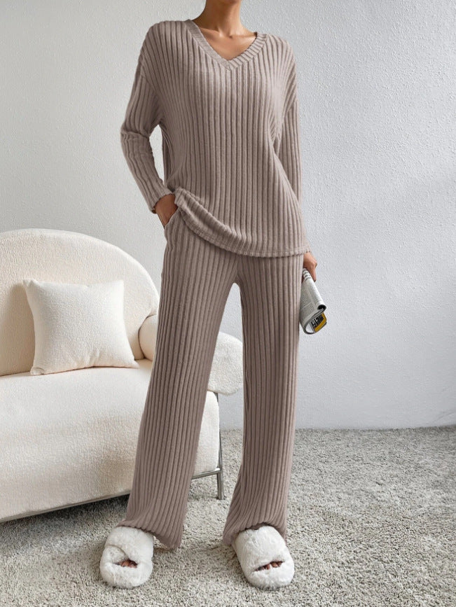 Ensemble pull en laine