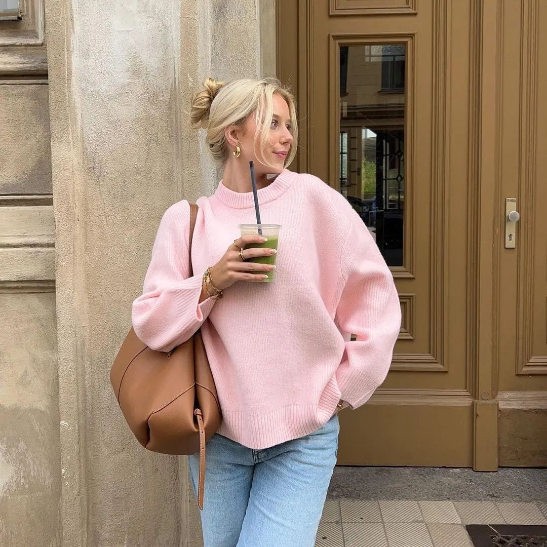 Pull doux femme - Hiver - Manches longues