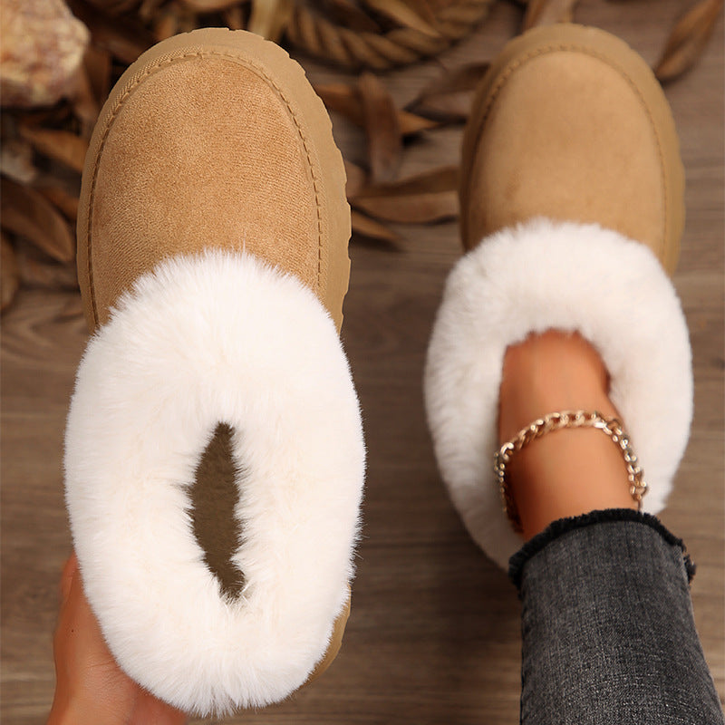 Bottes D'Hiver en Coton Femme - Intérieur & Extérieur