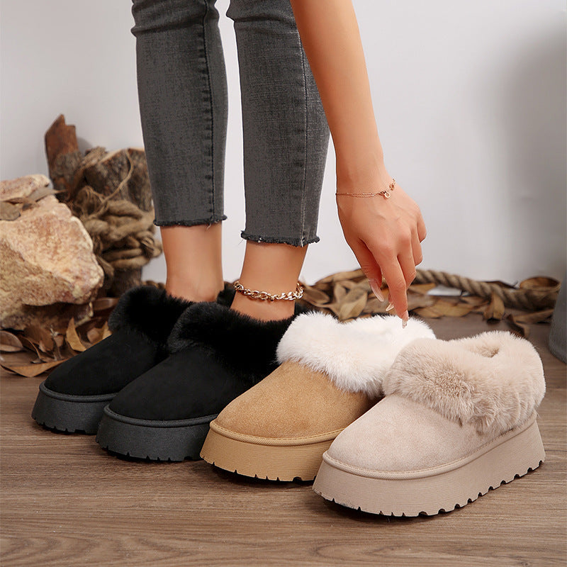 Bottes D'Hiver en Coton Femme - Intérieur & Extérieur