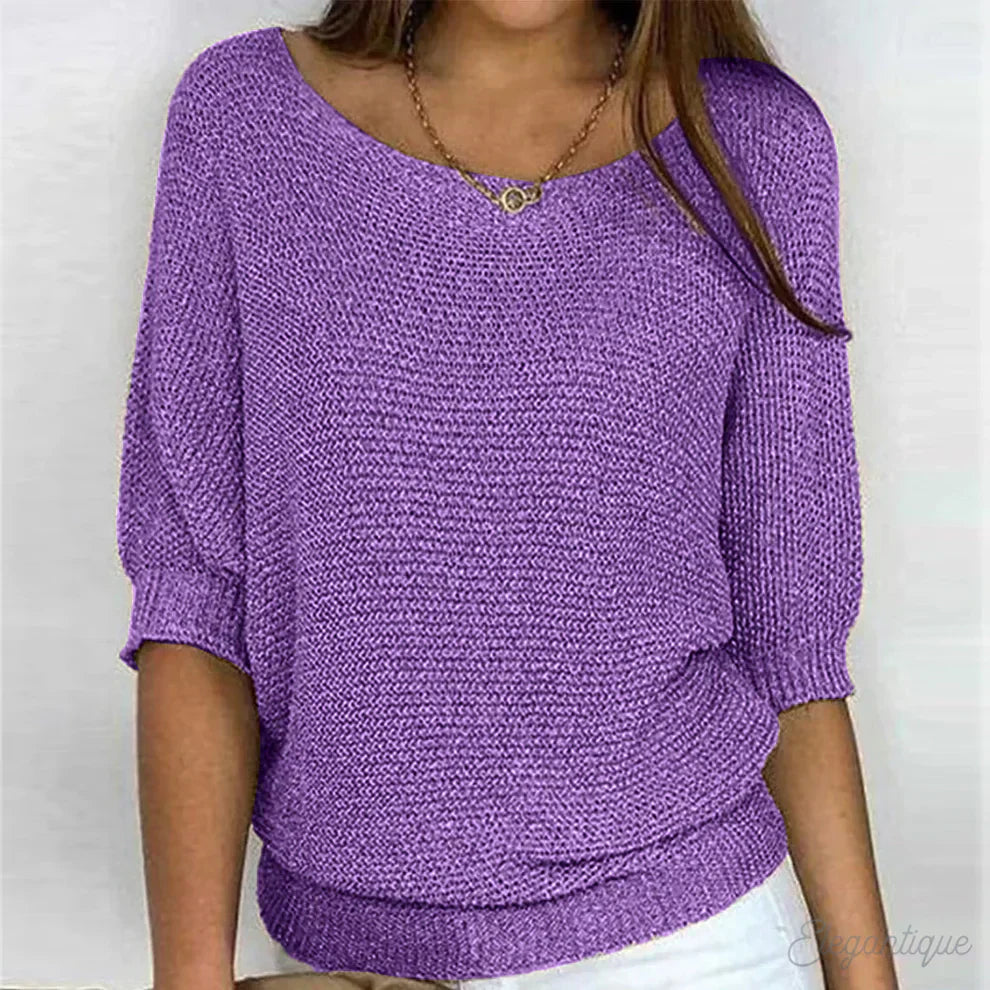 Pull élégant en laine de qualité supérieure