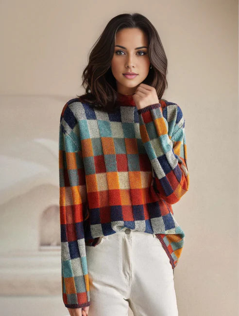 Pull en coton pour femme