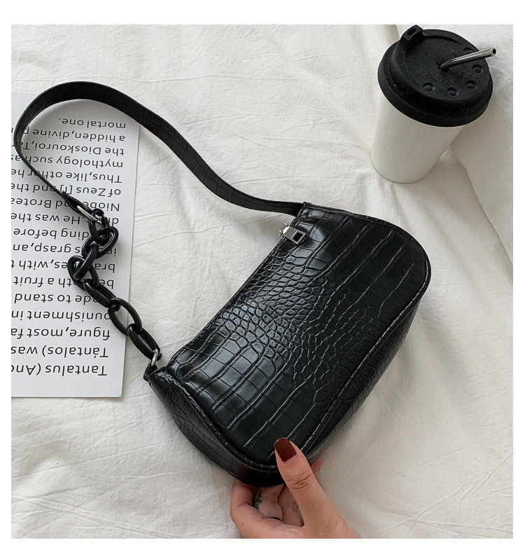 Sac Bandoulière Casual Bicolore