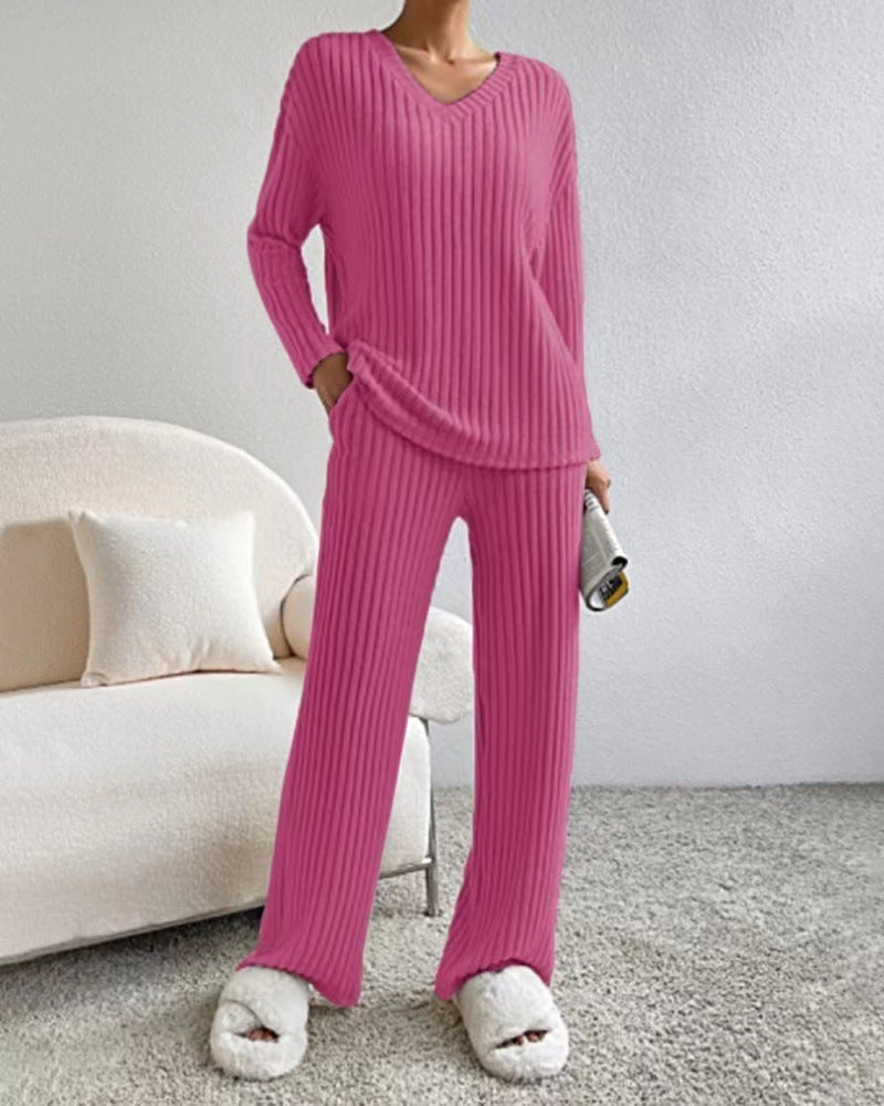 Ensemble pull en laine