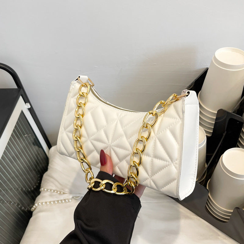 Sac Bandoulière Casual Bicolore