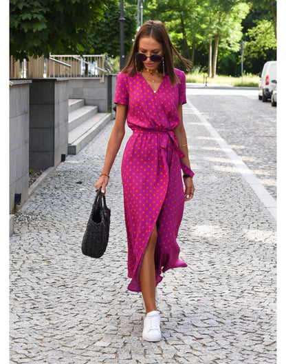 Éclat Floral - Robe Bohème Chic