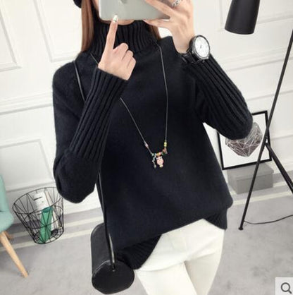 Pull Long Manches Matelassé Style Coréen Femme.