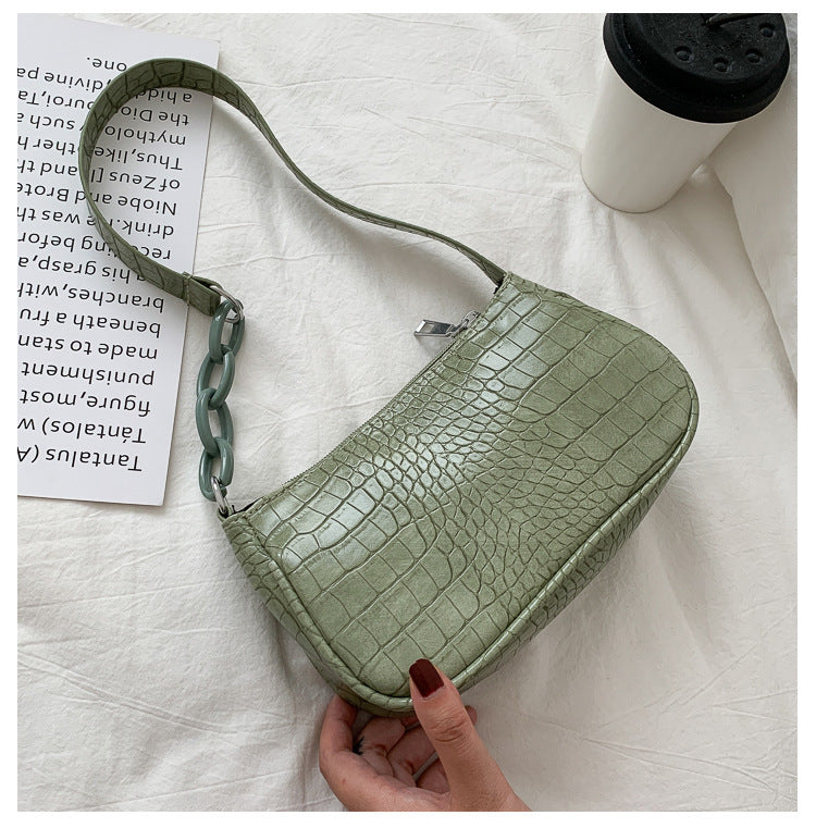 Sac Bandoulière Casual Bicolore