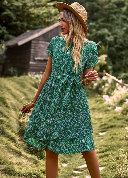 Robe fleurie confortable