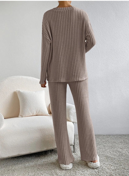 Ensemble pull en laine