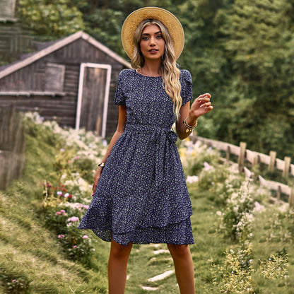 Robe fleurie confortable