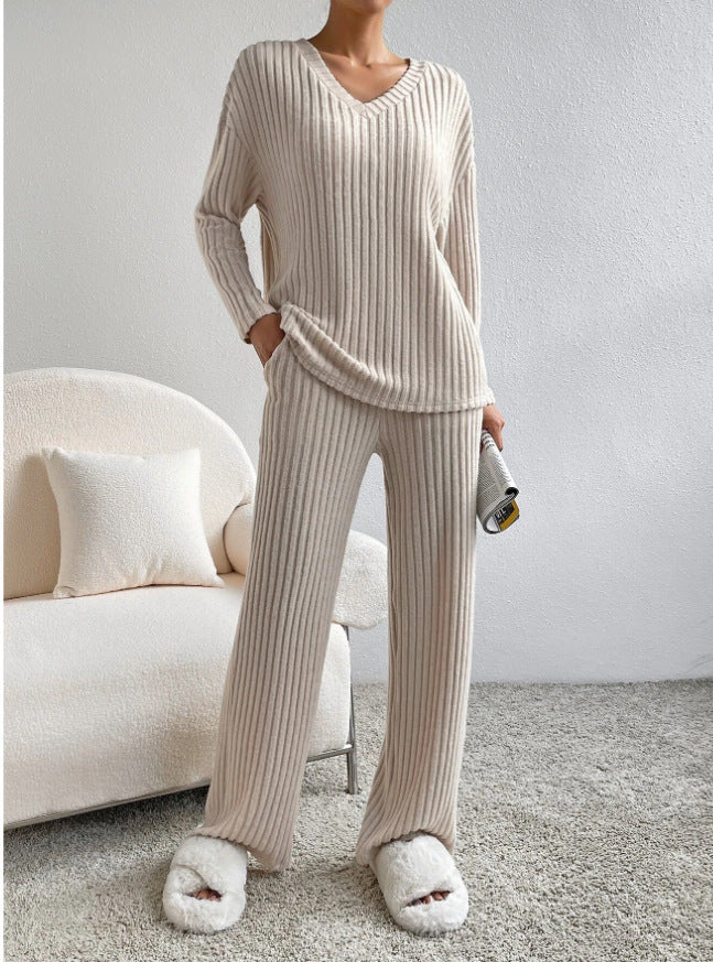 Ensemble pull en laine